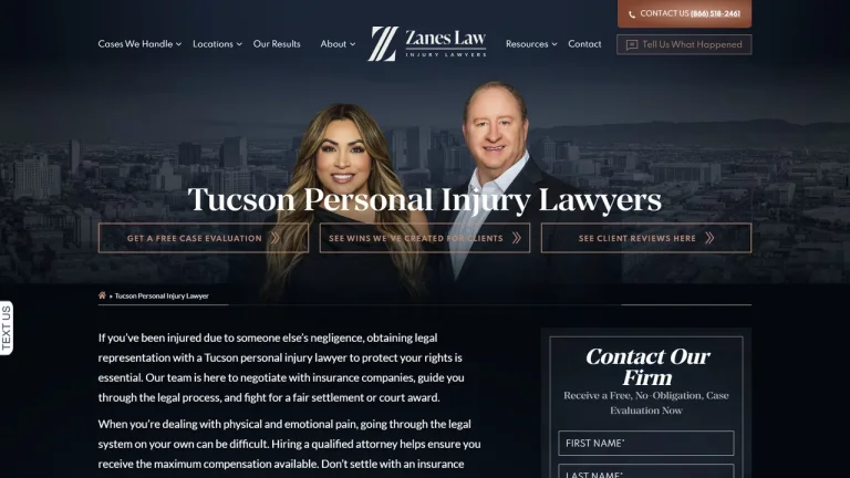 Zanes Law Injury Lawyers - Tucson, AZ - Attorney in Tucson