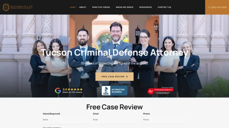 Katsarelis Law Criminal Defense Attorneys Tucson - Tucson, AZ - Attorney in Tucson