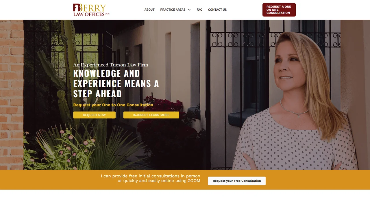 B. Berry Law Offices - Tucson, AZ office in Tucson, Arizona