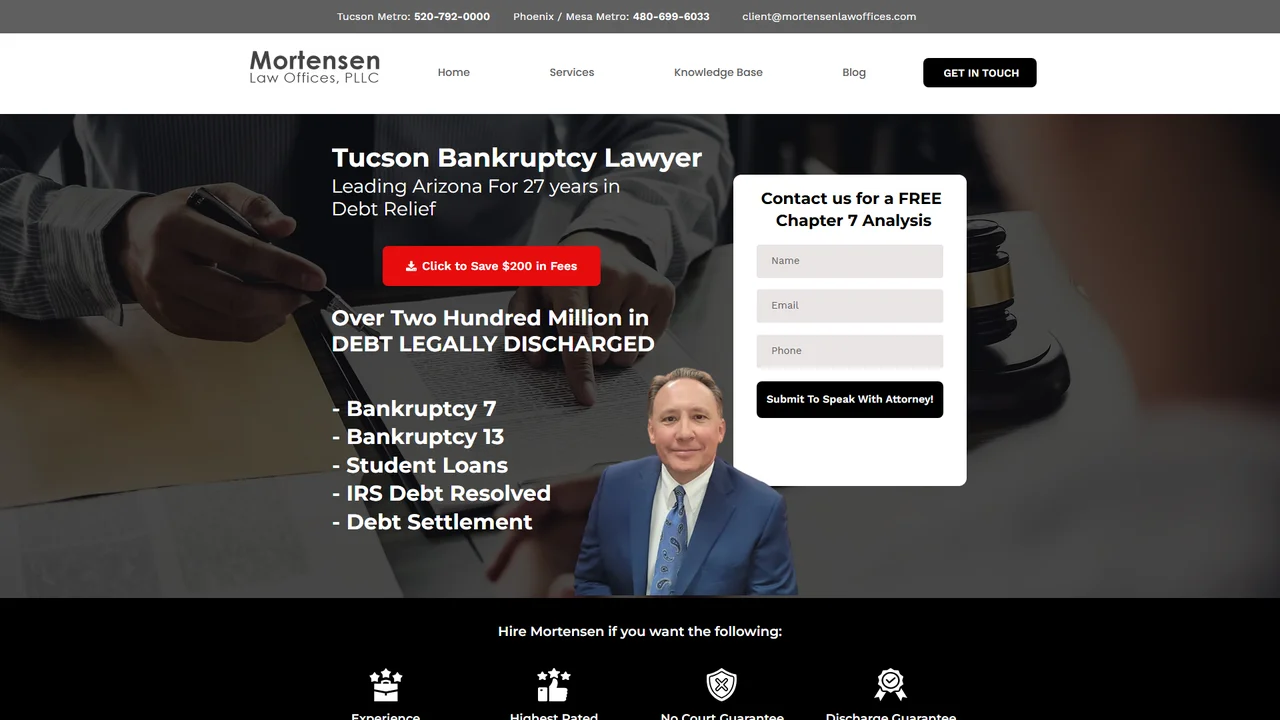 Mortensen Law Offices - Tucson, AZ office in Tucson, Arizona