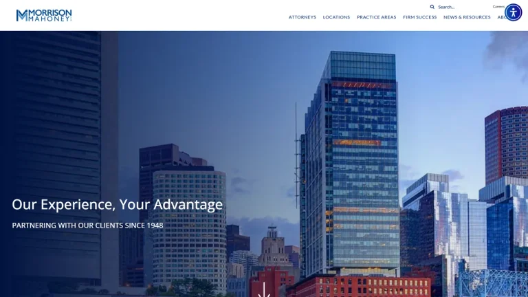Morrison Mahoney LLP - Worcester, MA - Attorney in Worcester