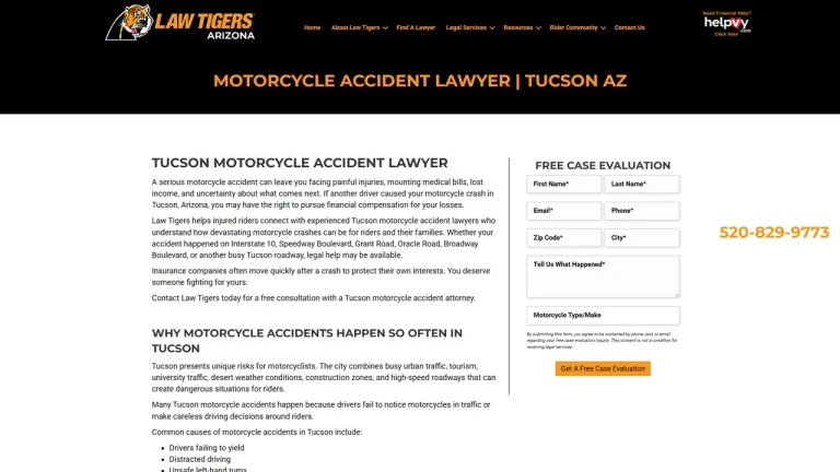 Law Tigers - Tucson, AZ - Attorney in Tucson