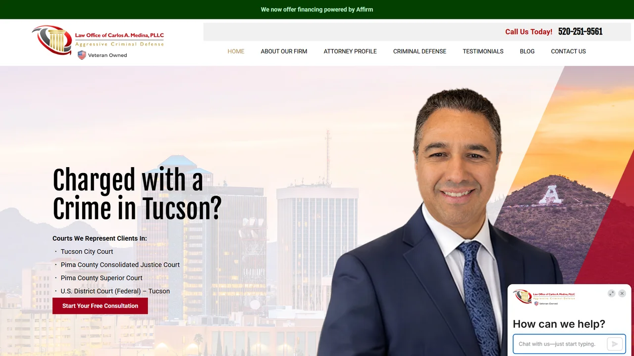 Law Office of Carlos A. Medina, PLLC - Tucson, AZ office in Tucson, Arizona