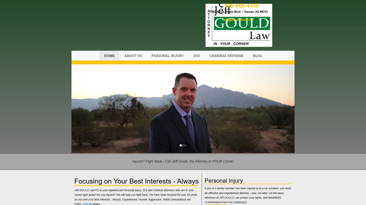 Jeff GOULD Law, PC - Tucson, AZ office in Tucson, Arizona