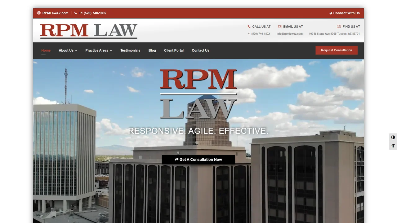 RPM Law - Tucson, AZ office in Tucson, Arizona