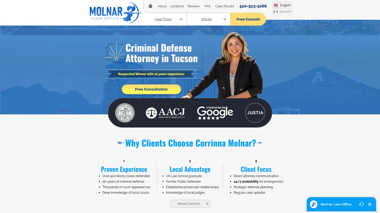 Molnar Law Office - Tucson, AZ office in Tucson, Arizona