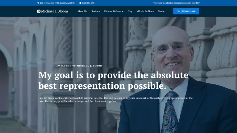 Michael J. Bloom - Tucson, AZ - Attorney in Tucson