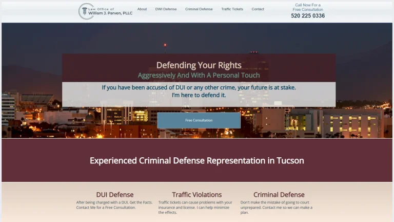 Law Office of William J. Parven - Tucson, AZ - Attorney in Tucson