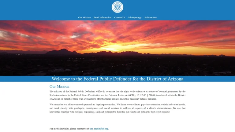 US Federal Public Defender - Tucson, AZ - Attorney in Tucson