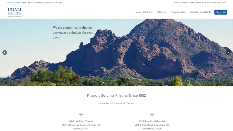 Udall Law Firm, LLP - Tucson, AZ - Attorney in Tucson
