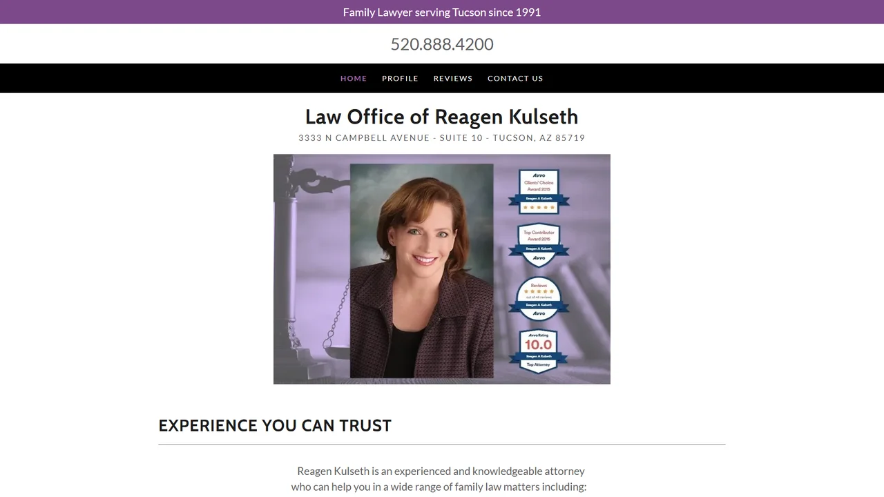 The Law Office of Reagen Kulseth - Tucson, AZ office in Tucson, Arizona