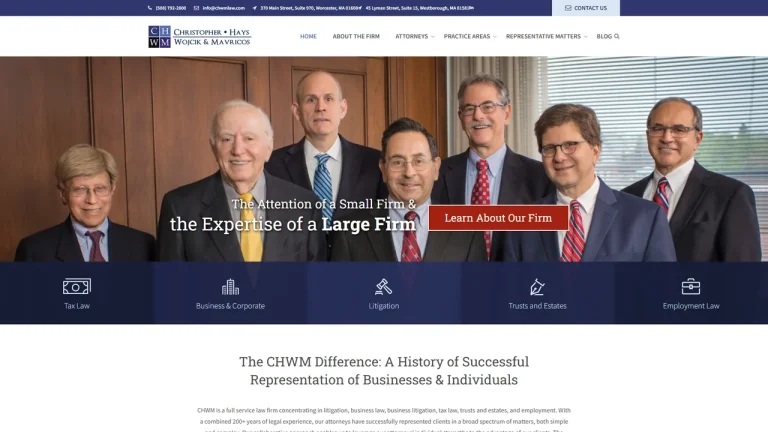 Christopher, Hays, Wojcik & Mavricos, LLP - Worcester, MA - Attorney in Worcester