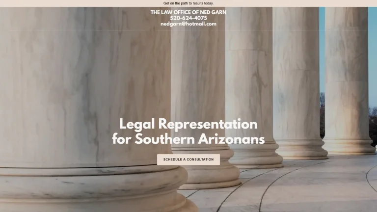 The Law Office of Ned Garn - Tucson, AZ - Attorney in Tucson