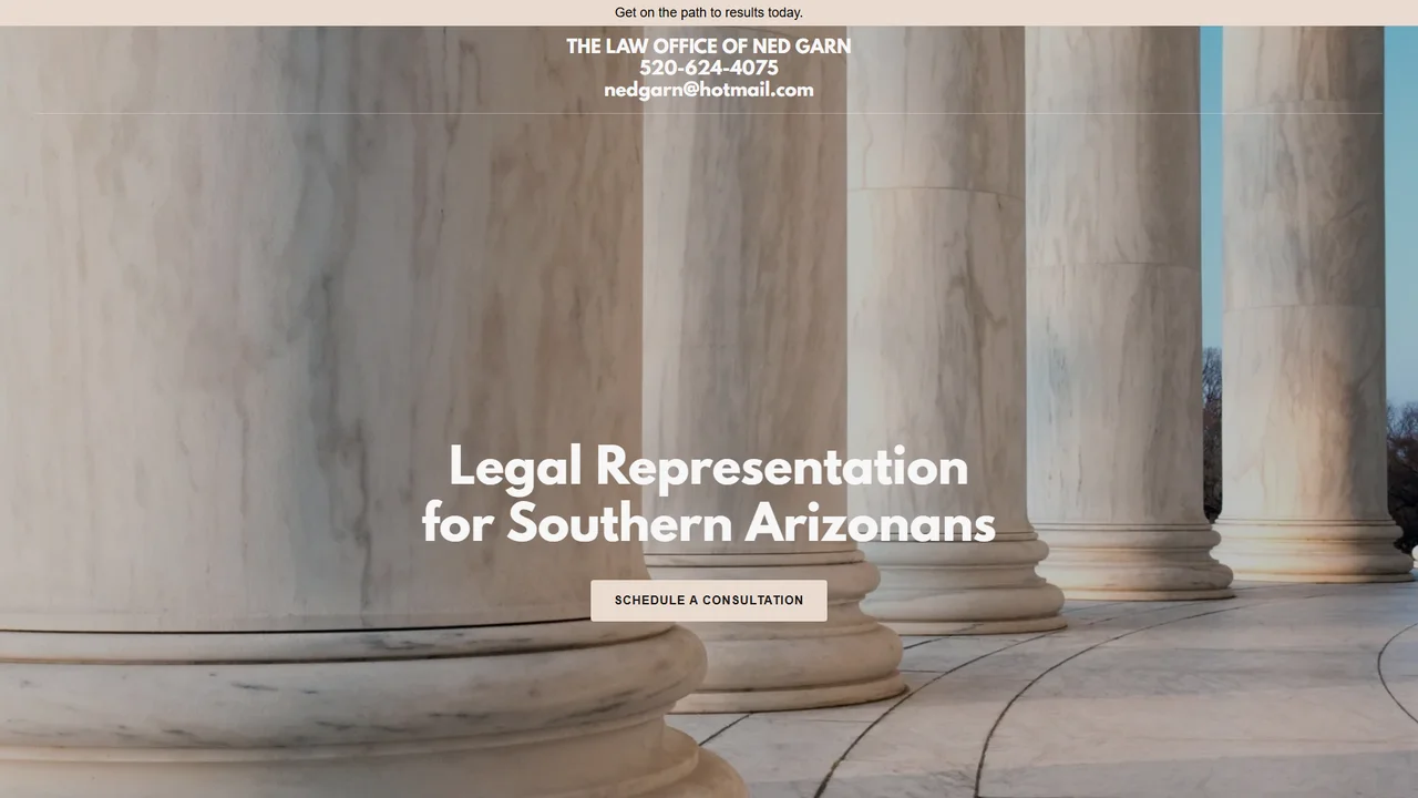 The Law Office of Ned Garn - Tucson, AZ office in Tucson, Arizona