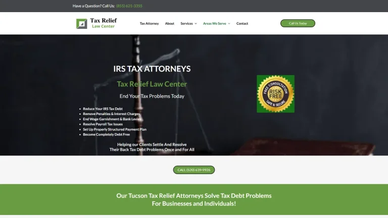 Tax Relief Law Center - Tucson, AZ - Attorney in Tucson