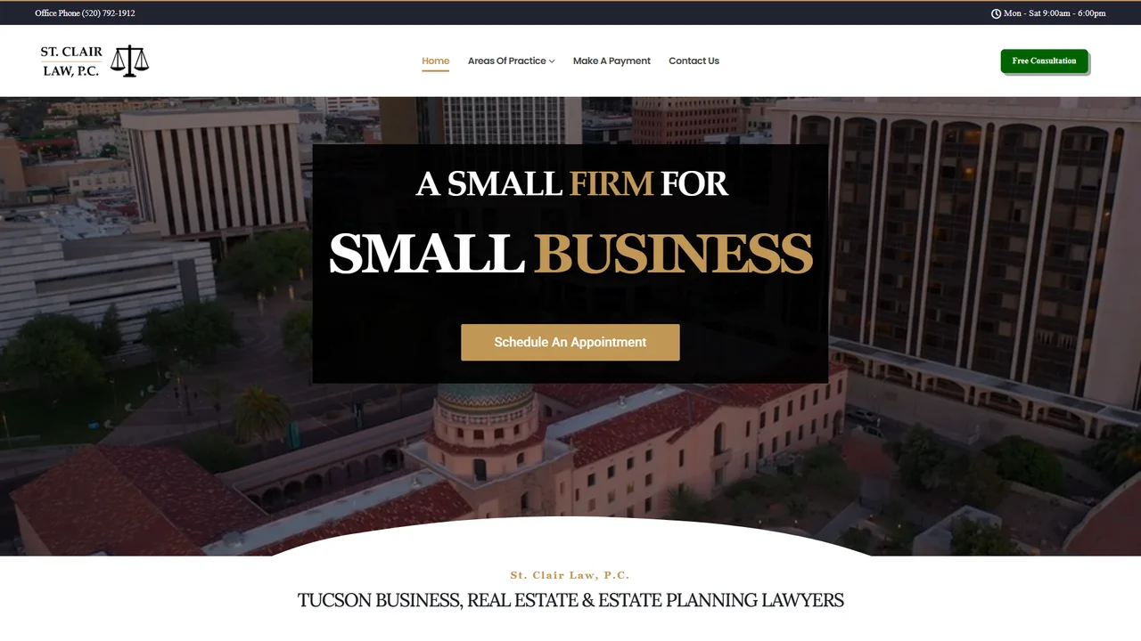 St. Clair Law, P.C. - Tucson, AZ office in Tucson, Arizona