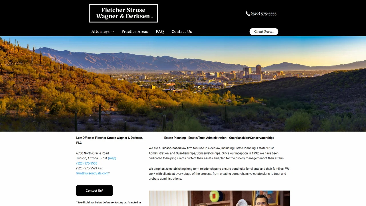 Fletcher Struse Wagner & Derksen, PLC - Tucson, AZ office in Tucson, Arizona