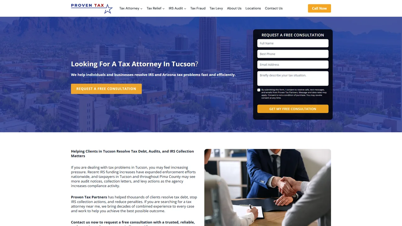Defense Tax Partners - Tucson, AZ office in Tucson, Arizona