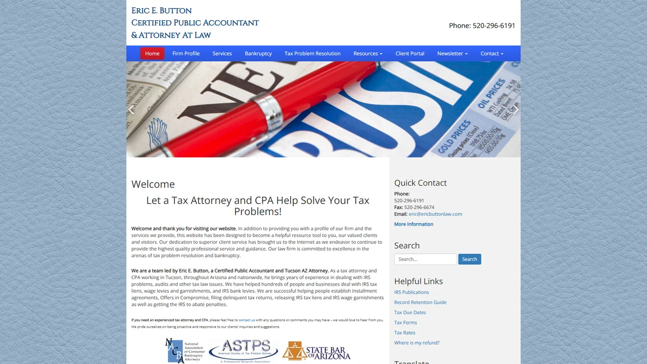 Eric E. Button, PLLC - Tucson, AZ office in Tucson, Arizona
