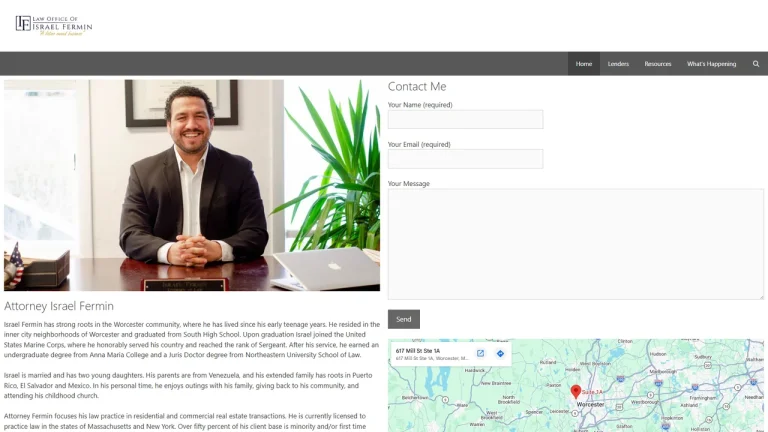 Law Office of Israel Fermín - Worcester, MA - Attorney in Worcester
