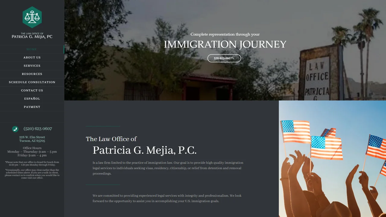 Patricia G. Mejía Law Offices - Tucson, AZ office in Tucson, Arizona
