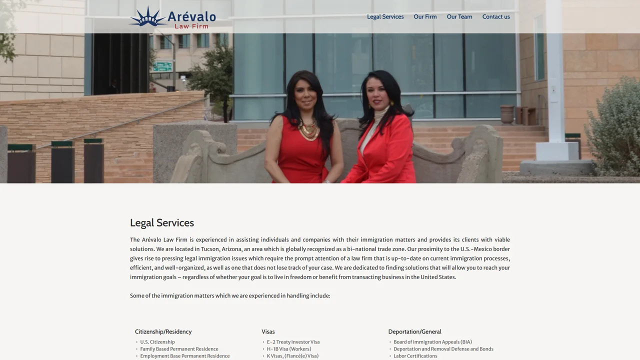 Arévalo Law Firm LLC - Tucson, AZ office in Tucson, Arizona