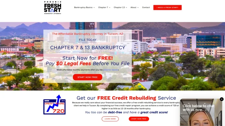 Phoenix Fresh Start Bankruptcy Attorneys - Tucson, AZ - Attorney in Tucson