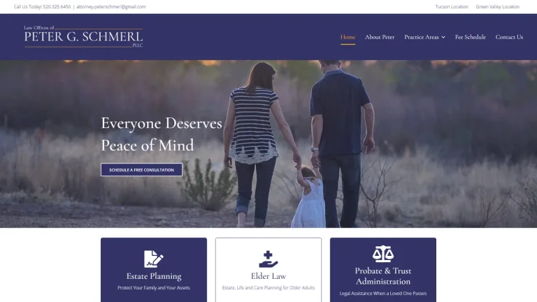 Law Office of Peter G. Schmerl, PLLC - Tucson, AZ - Attorney in Tucson