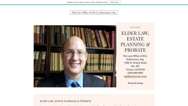 The Law Office of Eli J. Guiterman, Esq. - Tucson, AZ - Attorney in Tucson