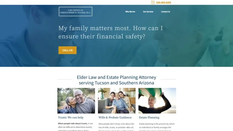 Mathis Elder Law - Tucson, AZ - Attorney in Tucson