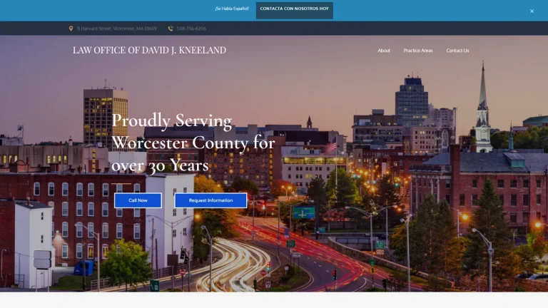 Law Office of David J. Kneeland - Worcester, MA - Attorney in Worcester