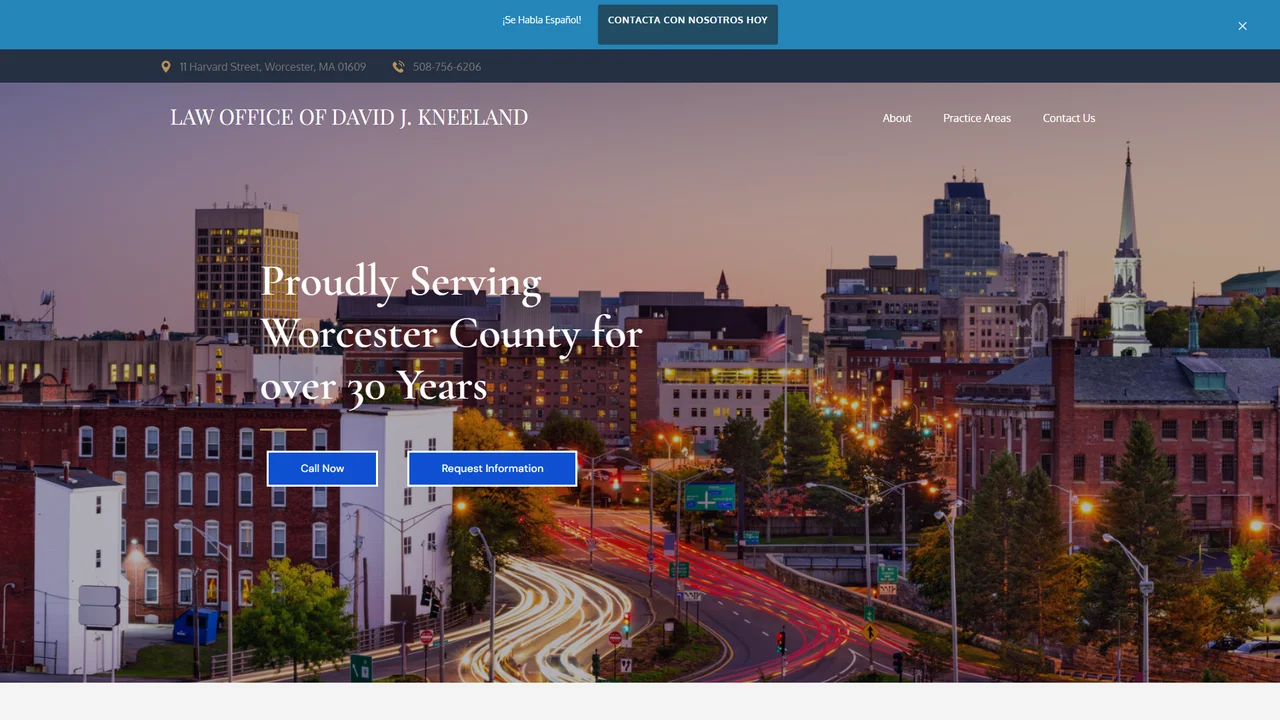 Law Office of David J. Kneeland - Worcester, MA office in Worcester, Massachusetts