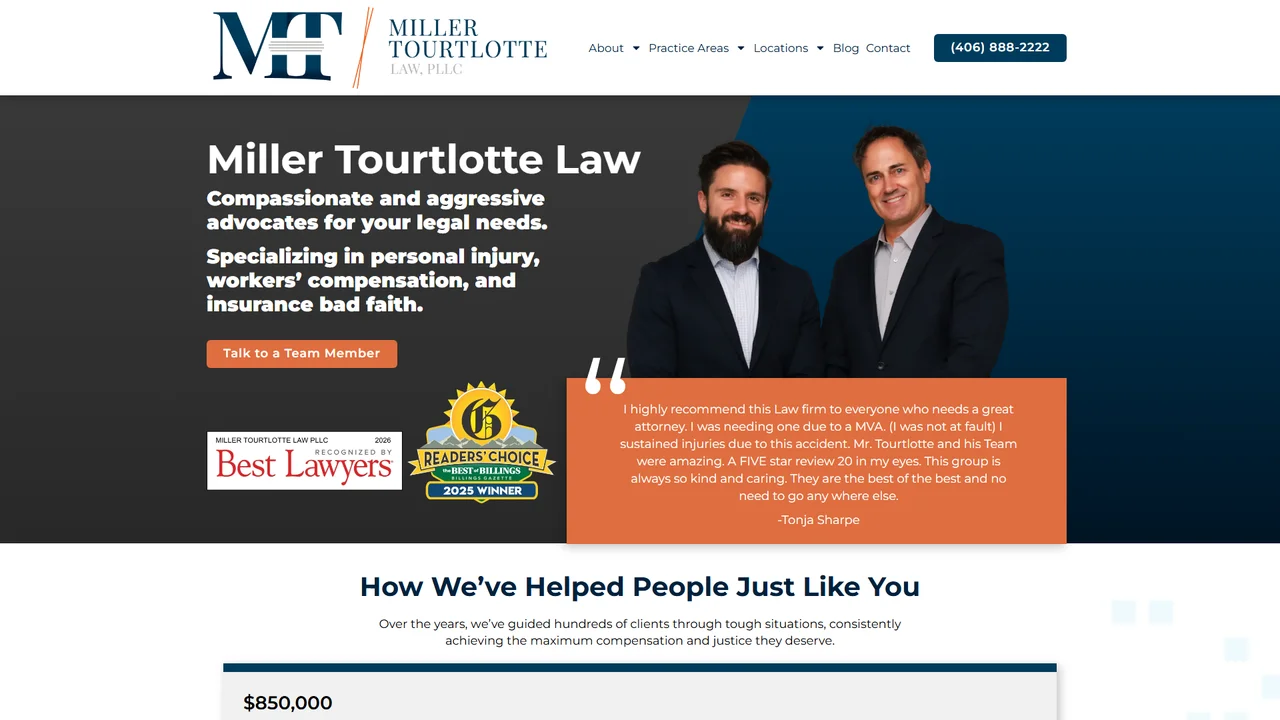 Miller Tourtlotte Law - Billings, MT office in Billings, Montana