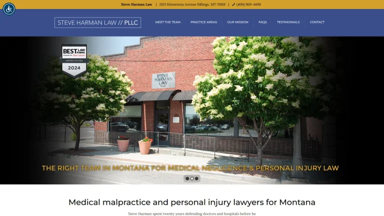 Steve Harman Law, PLLC - Billings, MT - Attorney in Billings