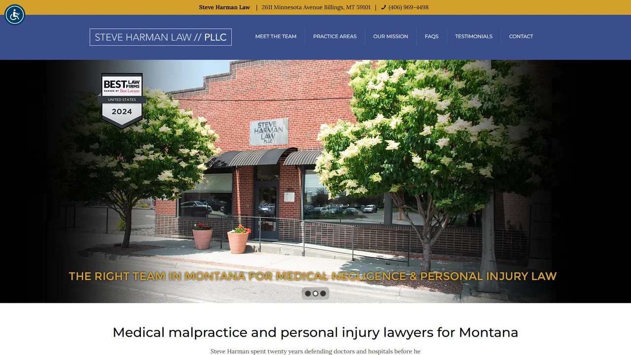 Steve Harman Law, PLLC - Billings, MT office in Billings, Montana