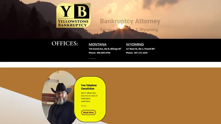 Yellowstone Bankruptcy - Billings, MT - Attorney in Billings