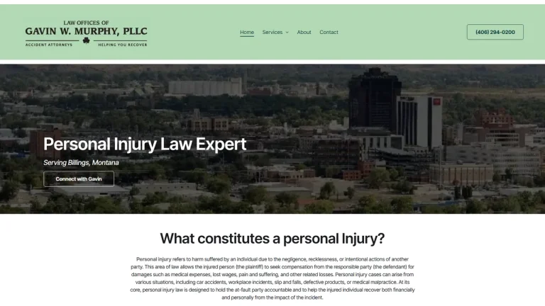 Law Offices of Gavin W Murphy, PLLC - Billings, MT - Attorney in Billings