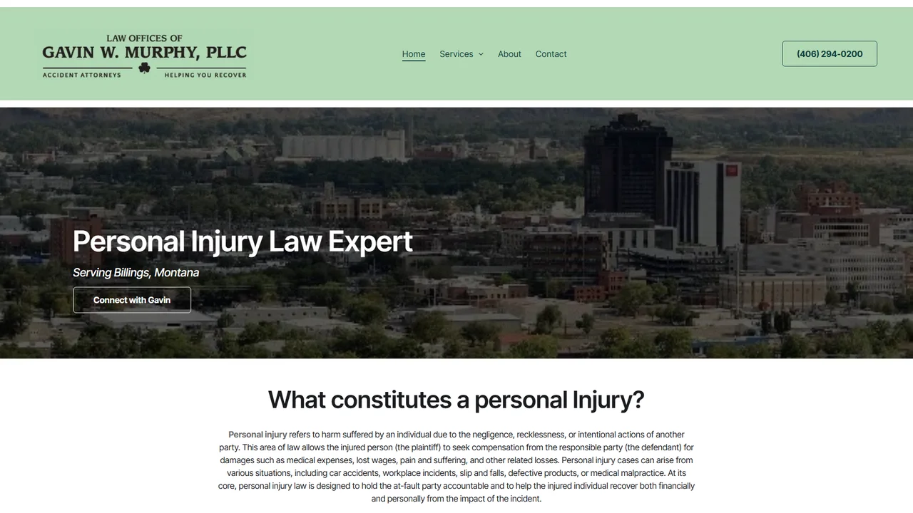 Law Offices of Gavin W Murphy, PLLC - Billings, MT office in Billings, Montana
