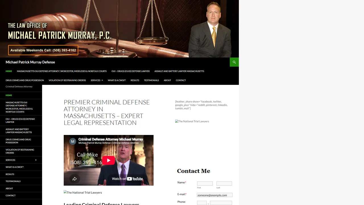 The Law Office of Michael Patrick Murray, P.C. - Worcester, MA office in Worcester, Massachusetts