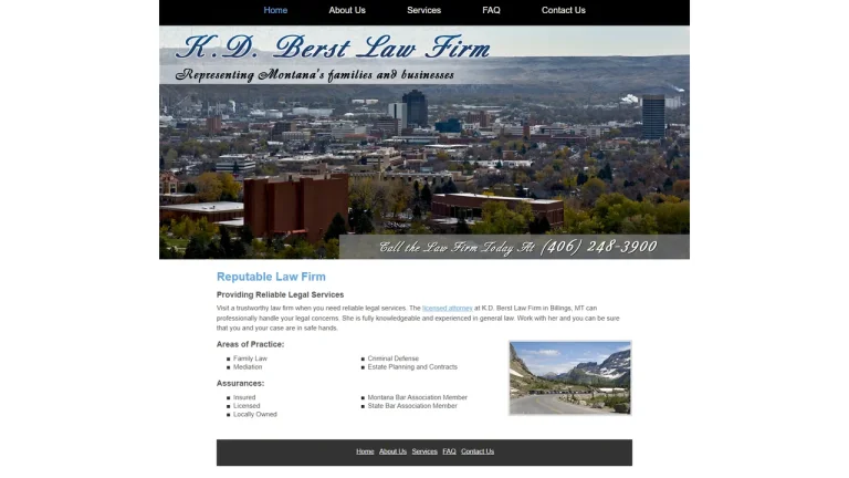 Berst Law Firm, PLLC - Billings, MT - Attorney in Billings