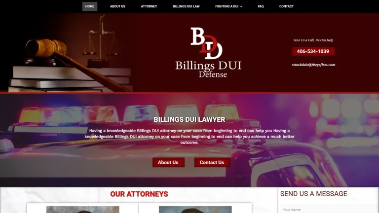 Billings DUI Defense - Billings, MT - Attorney in Billings