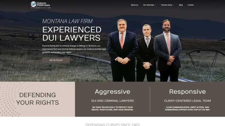 Gibson Perryman Attorneys at Law - Billings, MT - Attorney in Billings