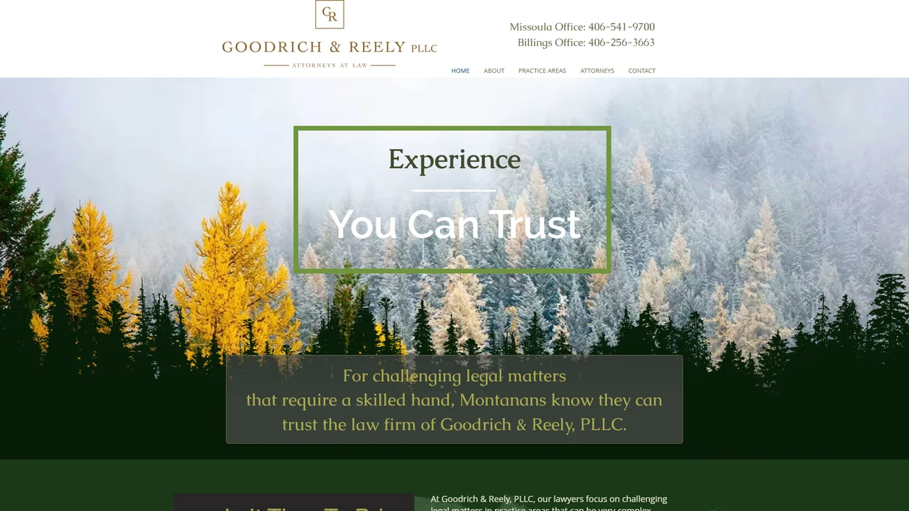 Goodrich & Reely, PLLC - Billings, MT office in Billings, Montana
