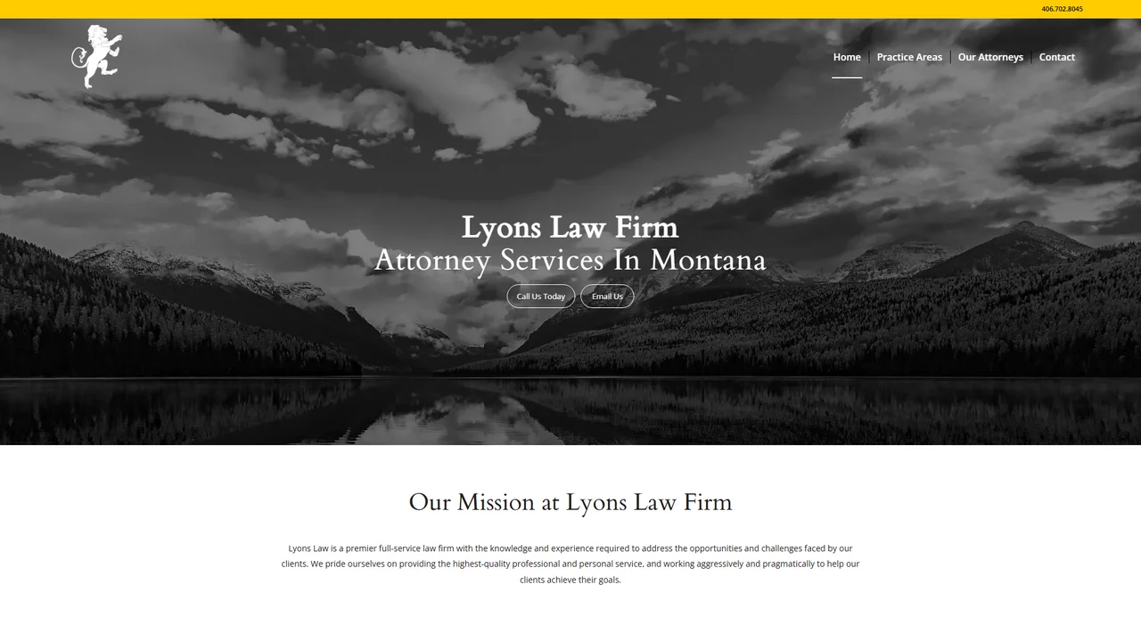 Lyons Law Firm PLLC - Billings, MT office in Billings, Montana