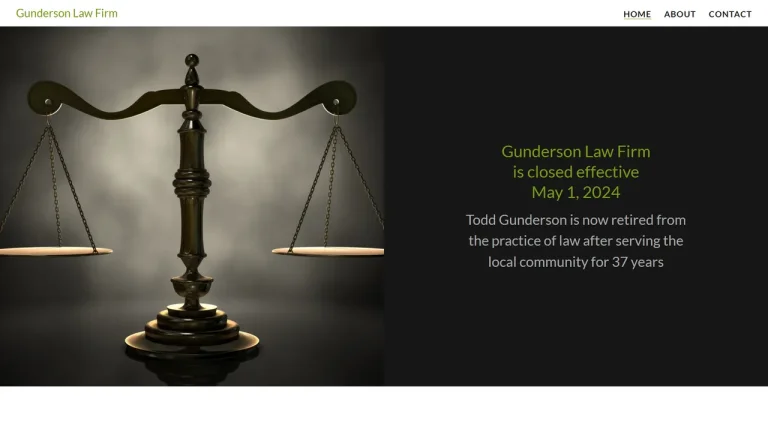 Gunderson Law Firm - Billings, MT - Attorney in Billings