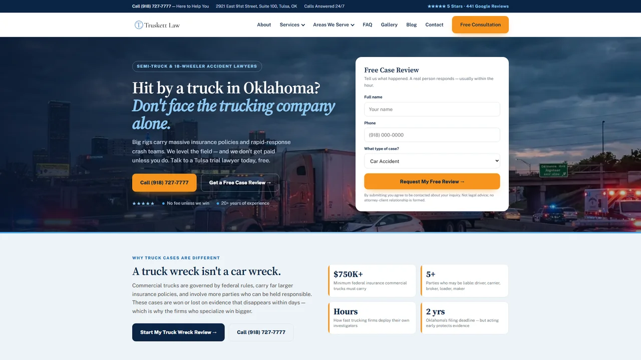 Truskett Law - Tulsa, OK office in Tulsa, Oklahoma