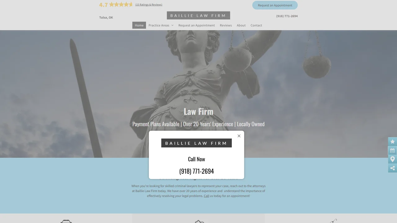 Baillie Law Firm - Tulsa, OK office in Tulsa, Oklahoma