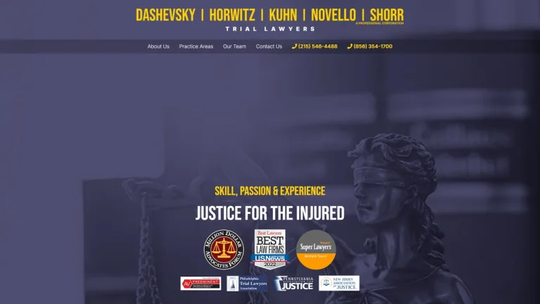 Dashevsky, Horwitz, Kuhn, Novello & Shorr, P.C. - Philadelphia, PA - Attorney in Philadelphia
