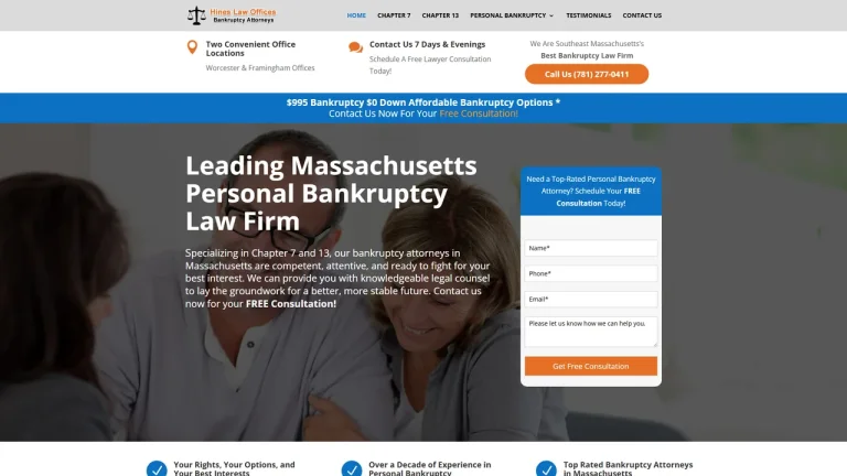 Hines Law Offices - Worcester, MA - Attorney in Worcester