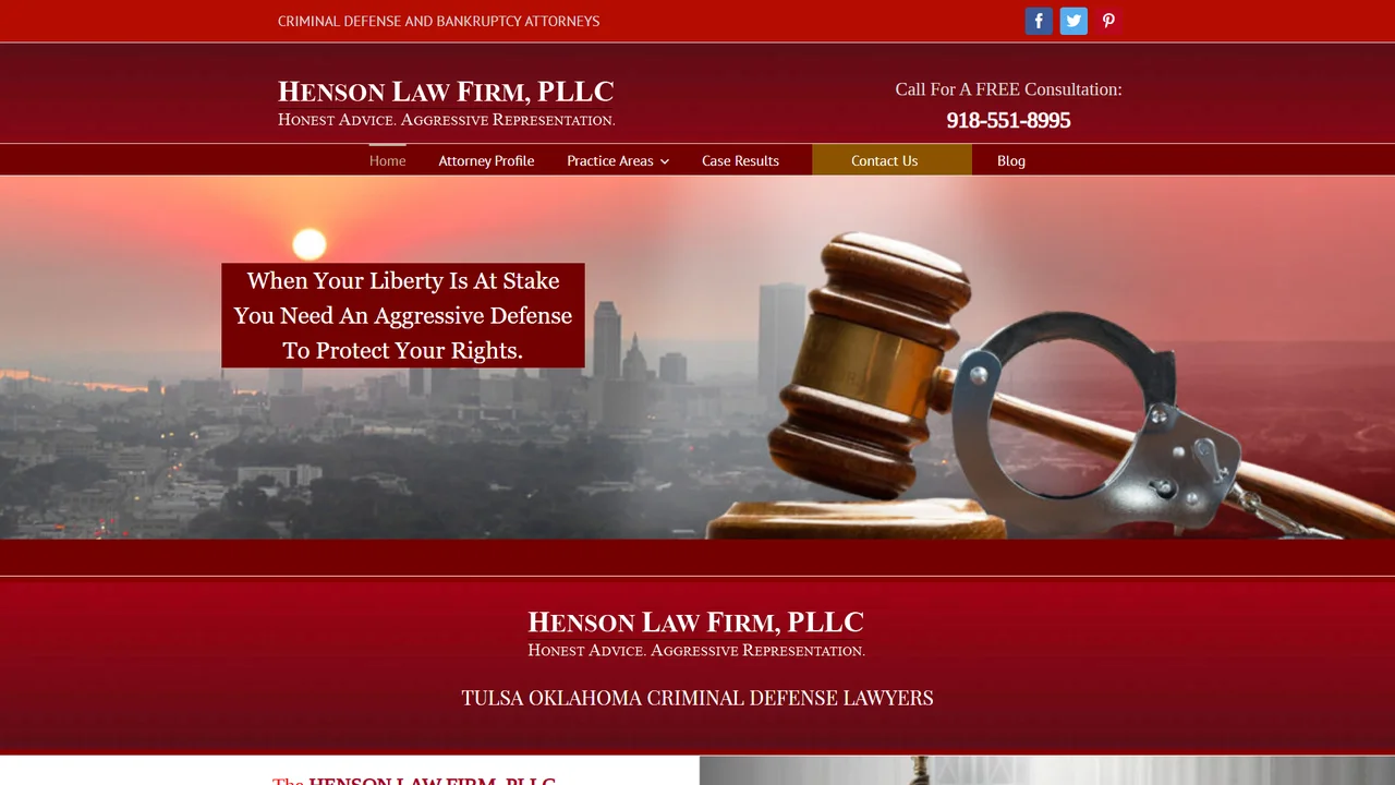 Henson Law Firm - Tulsa, OK office in Tulsa, Oklahoma